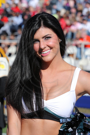 Jacksonville Jaguars cheerleader at the 2012 Senior Bowl - The Senior Bowl official photographer