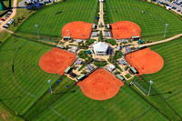 5-11-2012 Aerial view of an Alabama Softball Tournament at the Gulf Shores, AL Sports Complex.