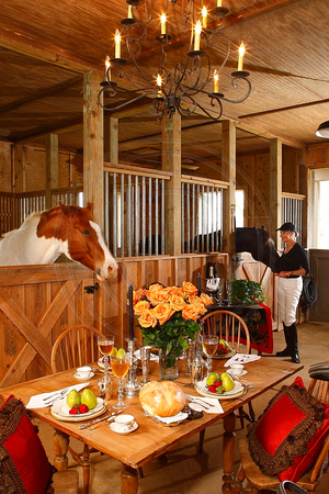 Dinner in the stables - Zalea Magazine