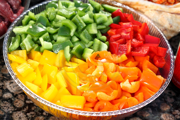Fresh bell peppers for the block party - Zalea Magazine