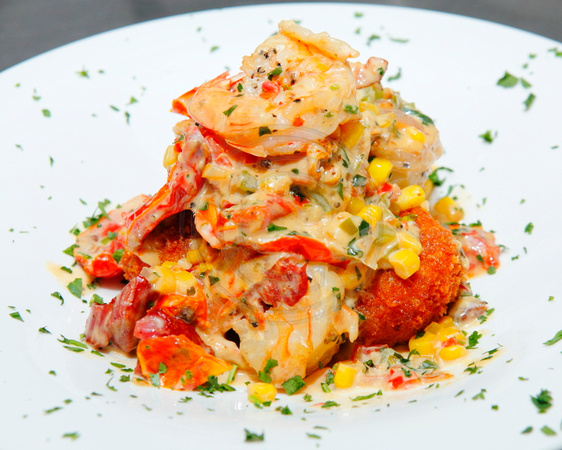 Pan-seared Alabama Gulf Shrimp by Chef Brody Olive of Coast